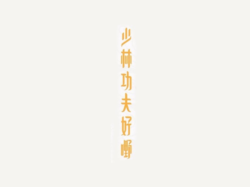 少林功夫好嘢