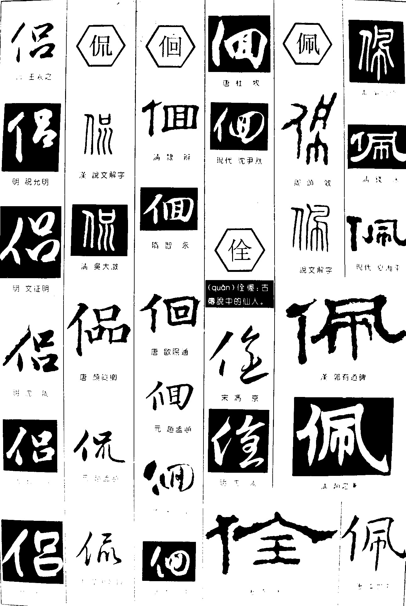 侣侃佪佺佩