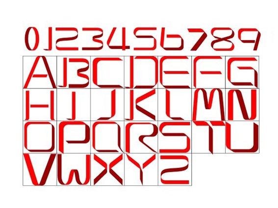 数字 26个字母