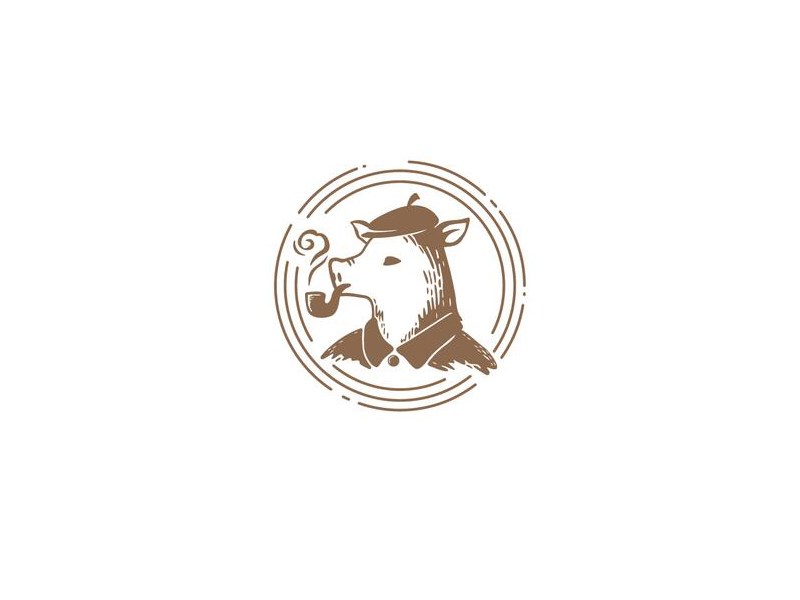 猪 烟袋