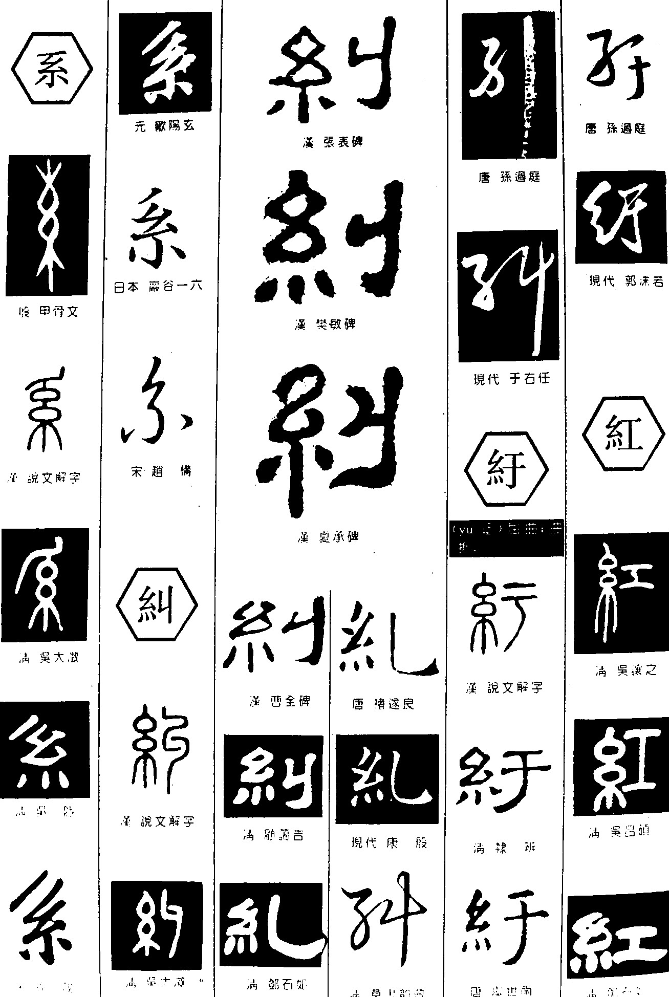 系纠纡红