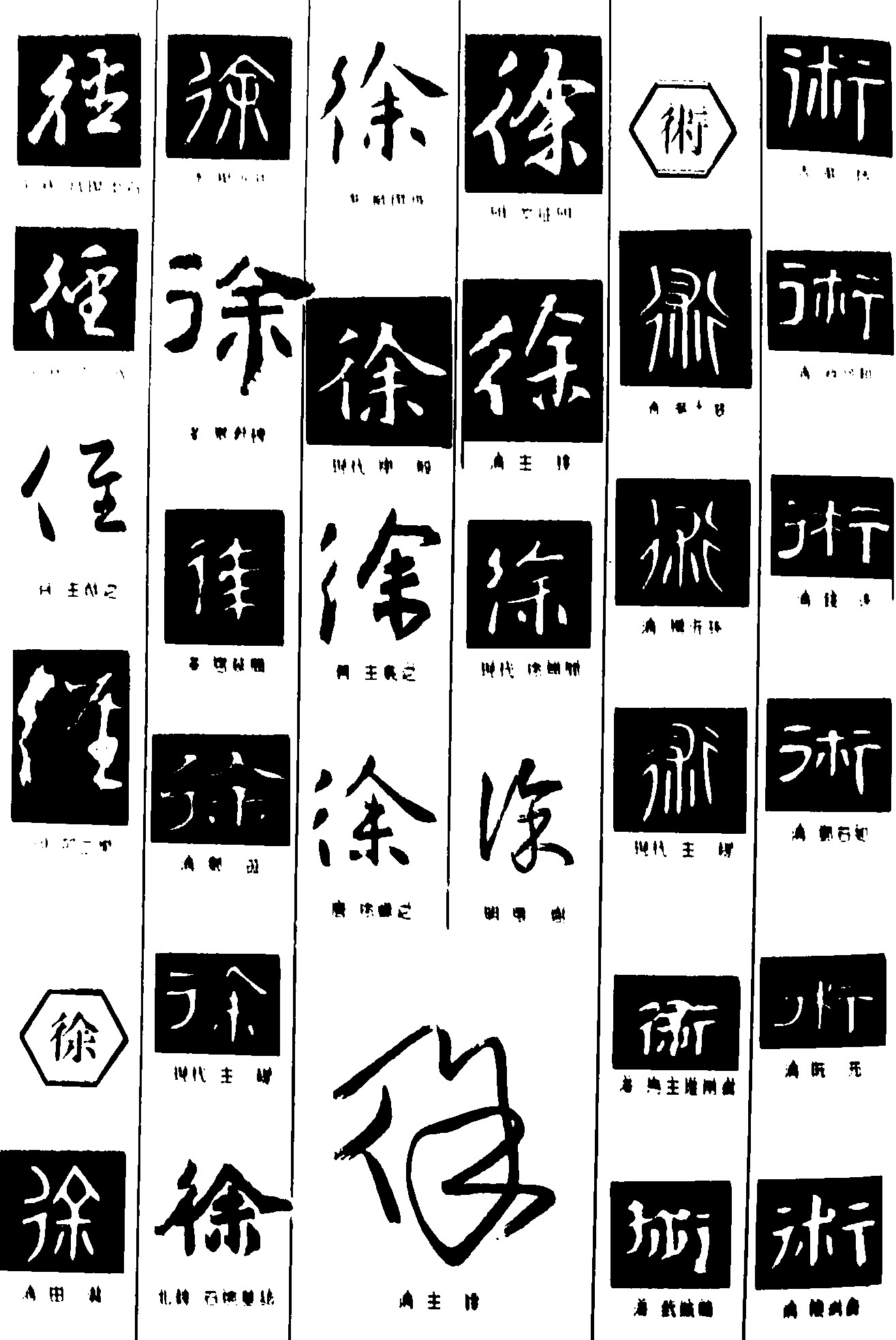 径徐术